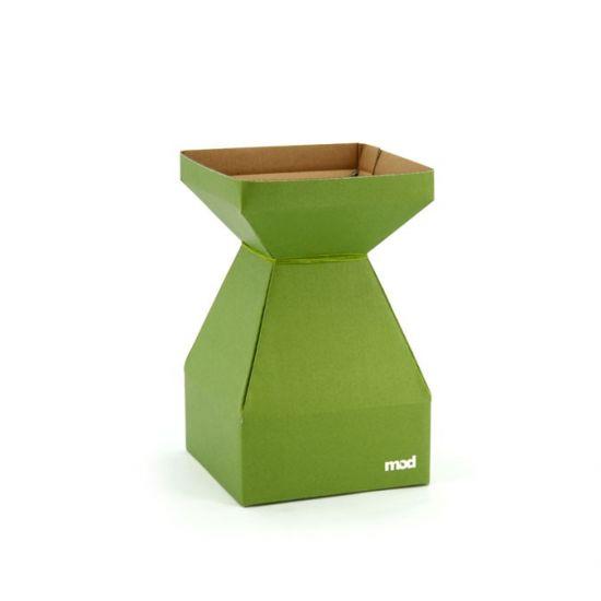 MOD Square Vase - Small 14sq x 22cm - 10pk - Sage