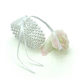 Pearl Bracelet Small 2.5cm Wide - White