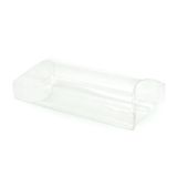 PVC Pillow Corsage Box 22.5L x 11W x 7H Pack of 10 - Clear